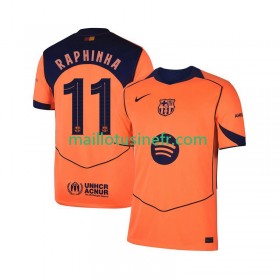Maillot de Foot FC Barcelone Raphinha 11 Champions League Troisième 2025-26